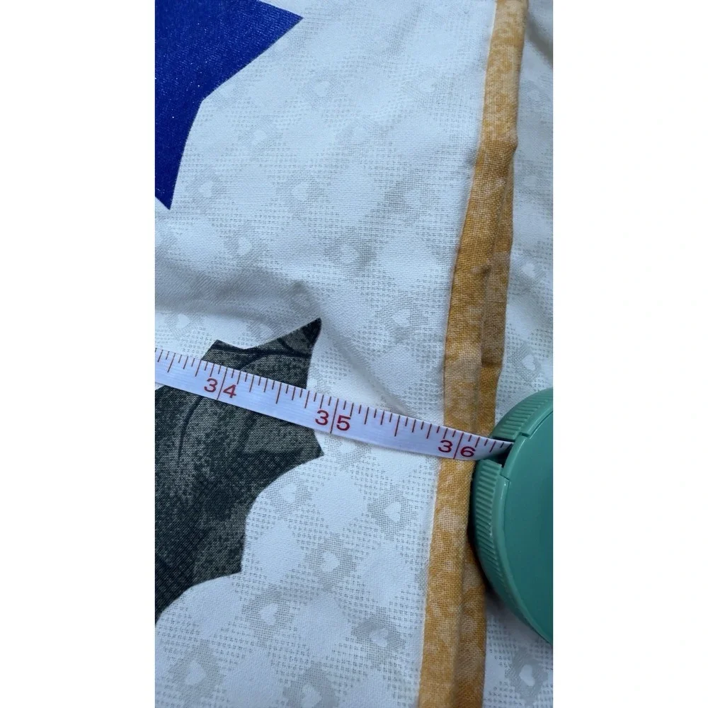 Vtg Quilted Square 36